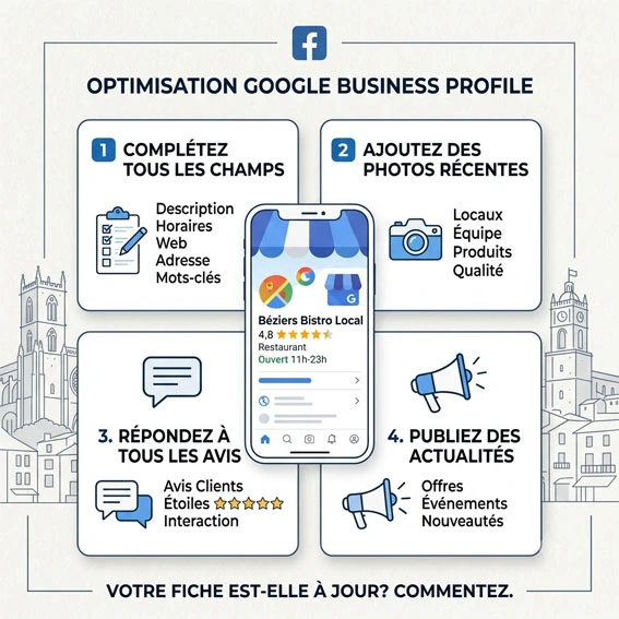 Optimisation Google Business Profile